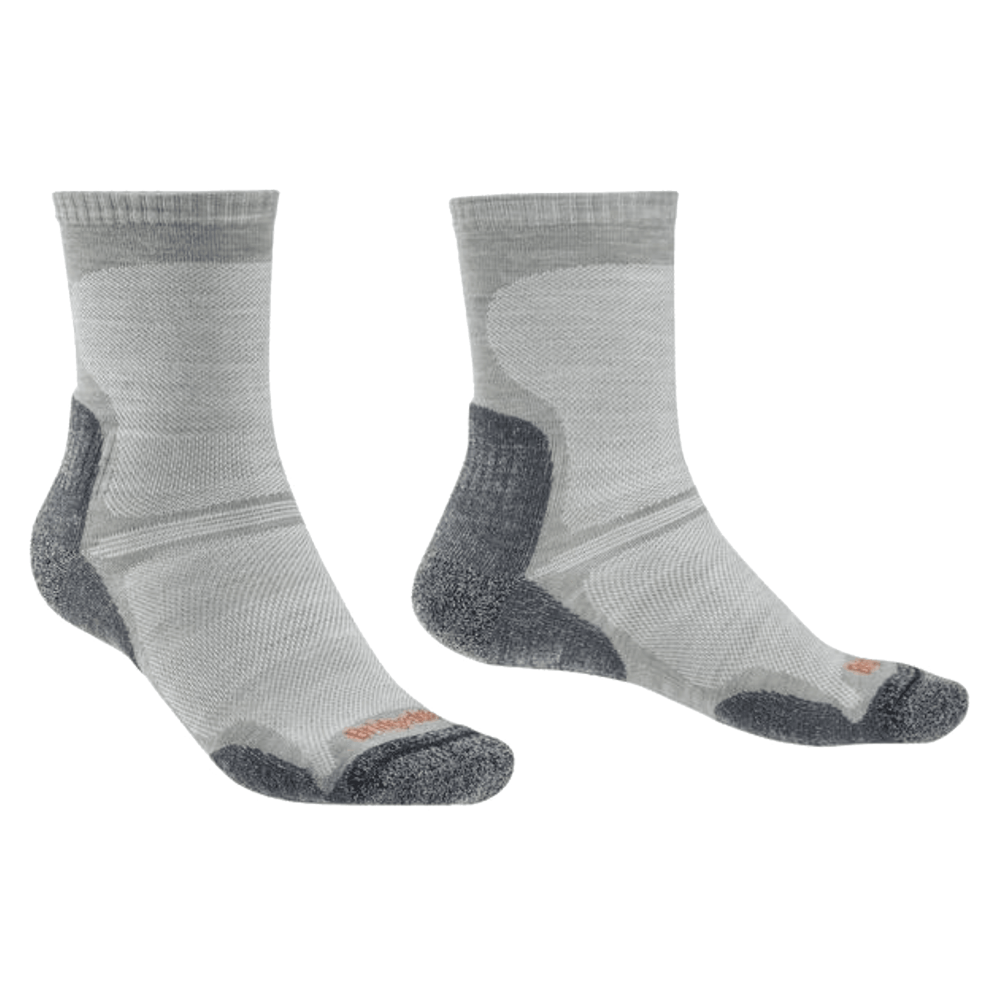 Bridgedale Socks Hike Ultra Light  T2 Merino Performance Crew Gunmetal