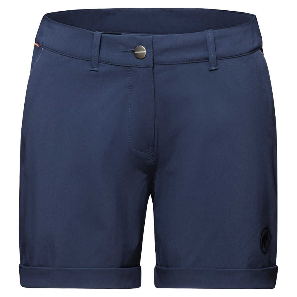 Mammut Women's Runbold Roll Cuff Shorts Marine - US4 / EU34